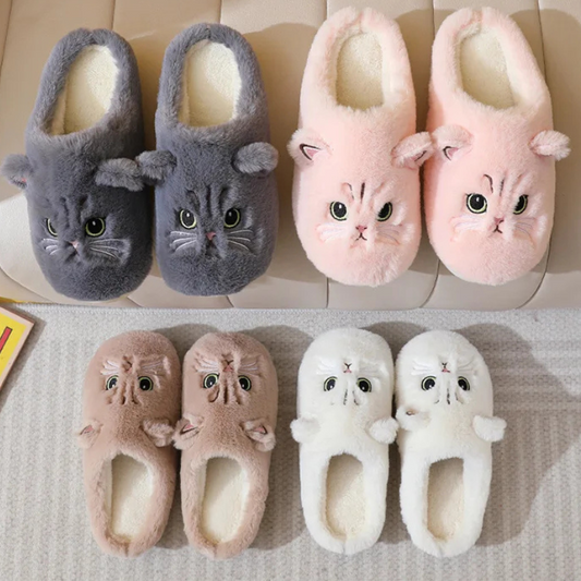 WhiskerWear™ - Comfy Cat Slippers